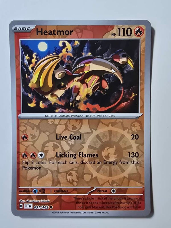 HEATMOR (TEMPORAL FORCES 031/162) (REVERSE HOLO) (TRADING CARD)