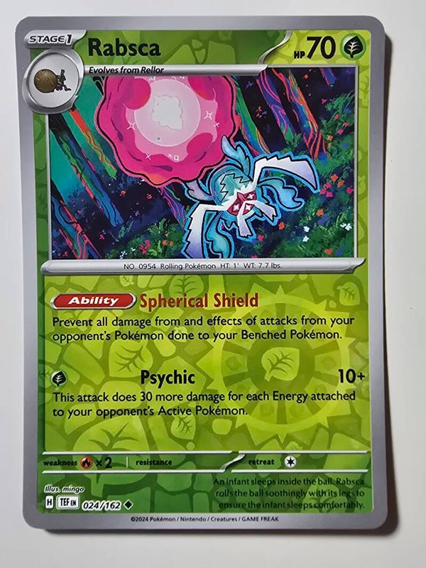 RABSCA (TEMPORAL FORCES 024/162) (REVERSE HOLO) (TRADING CARD)