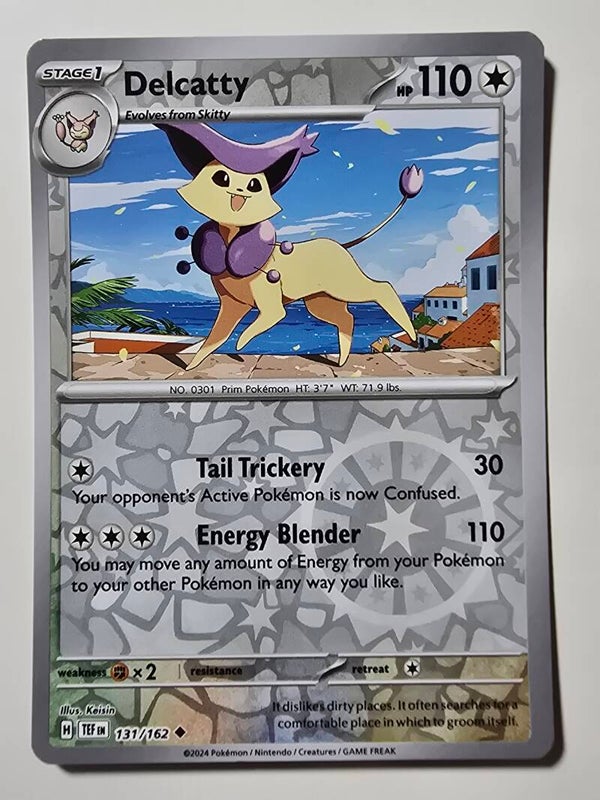 DELCATTY (TEMPORAL FORCES 131/162) (REVERSE HOLO) (TRADING CARD)