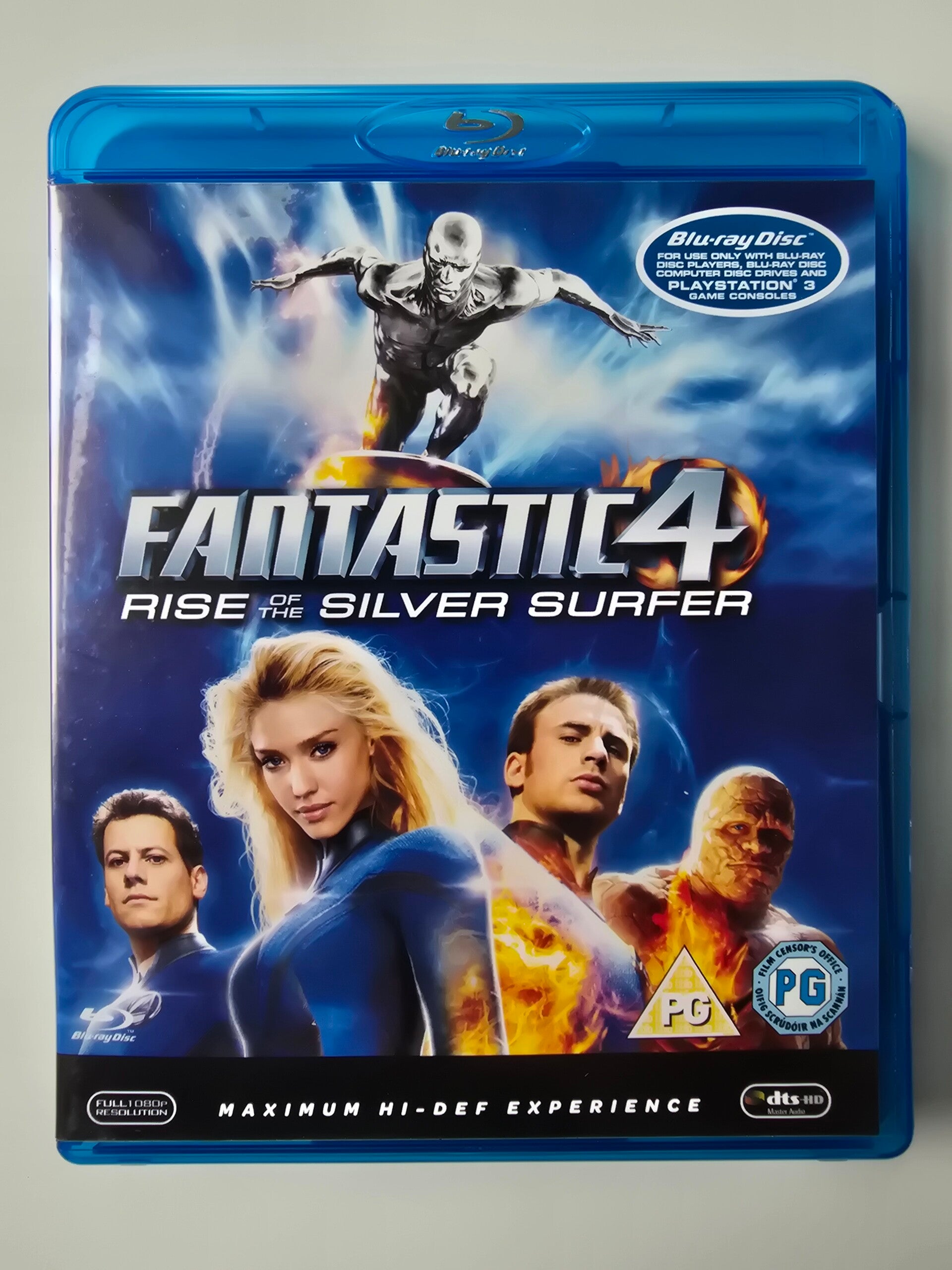 FANTASTIC 4 RISE OF THE SILVER SURFER  (IMPORT WITH DUTCH SUBS) (BLURAY)