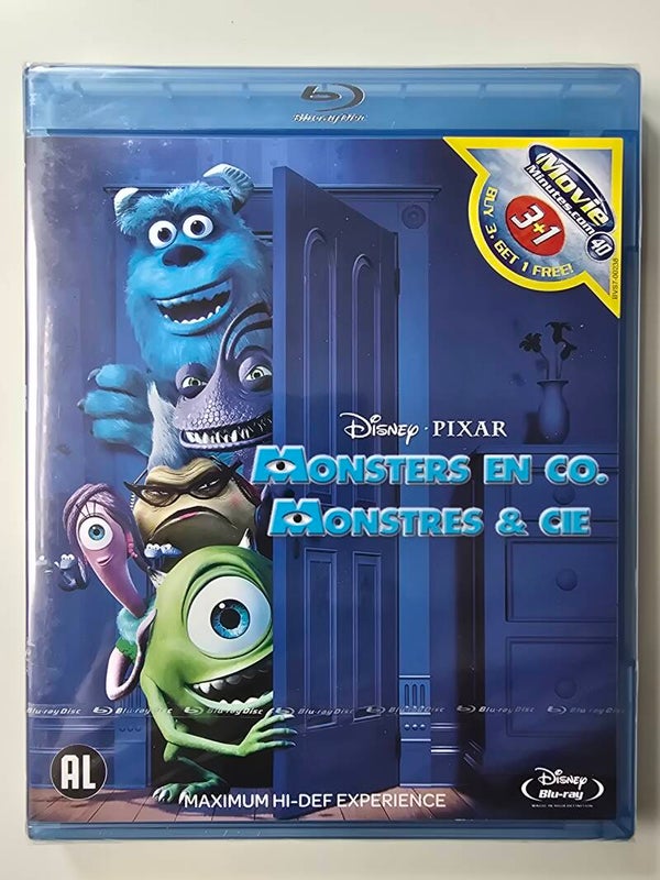 MONSTERS, INC. (IN SEAL) (BLURAY)