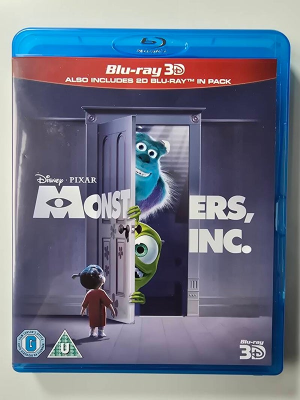 MONSTERS, INC. (3D + 2D) (IMPORT WITH DUTCH SUBS) (BLURAY)