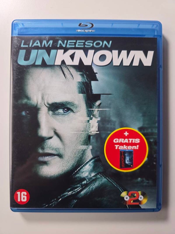UNKNOWN (INCLUDING FREE MOVIE TAKEN) (BLURAY)