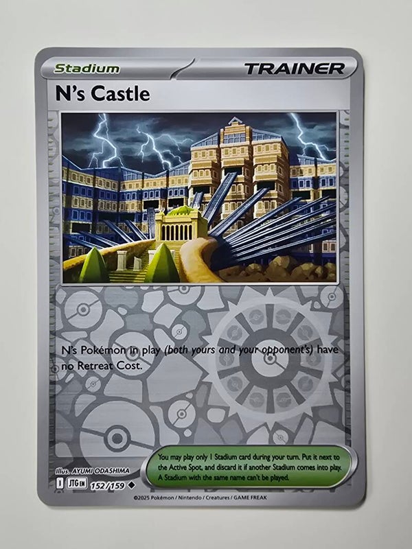 N'S CASTLE (JOURNEY TOGETHER 152/159) (REVERSE HOLO) (TRADING CARD)