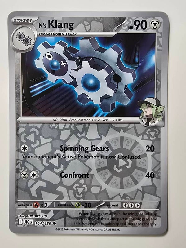 N'S KLANG (JOURNEY TOGETHER 104/159) (REVERSE HOLO) (TRADING CARD)