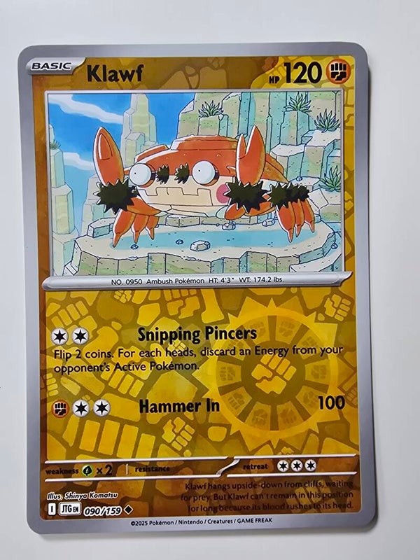 KLAWF (JOURNEY TOGETHER 090/159) (REVERSE HOLO) (TRADING CARD)
