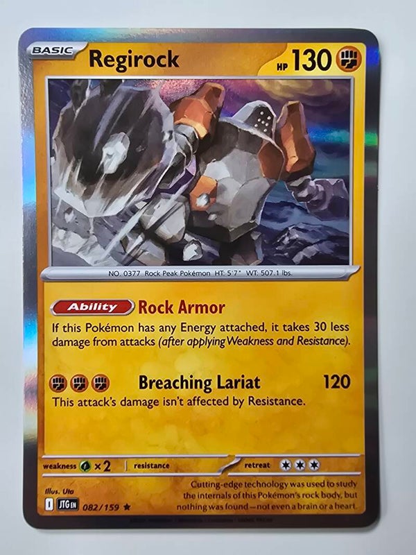 REGIROCK (JOURNEY TOGETHER 082/159) (HOLO) (TRADING CARD)