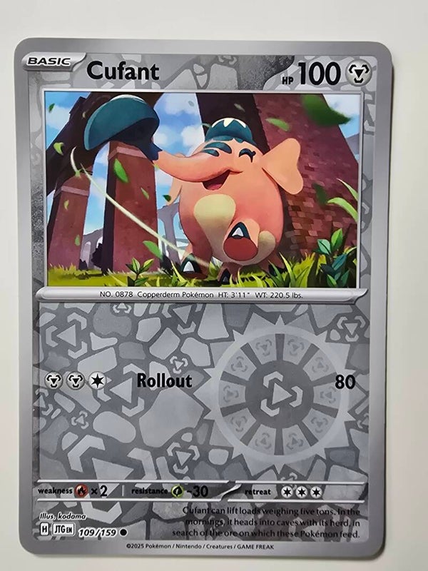 CUFANT (JOURNEY TOGETHER 109/159) (REVERSE HOLO) (TRADING CARD)