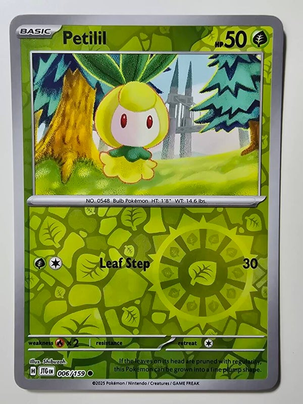 PETILIL (JOURNEY TOGETHER 006/159) (REVERSE HOLO) (TRADING CARD)
