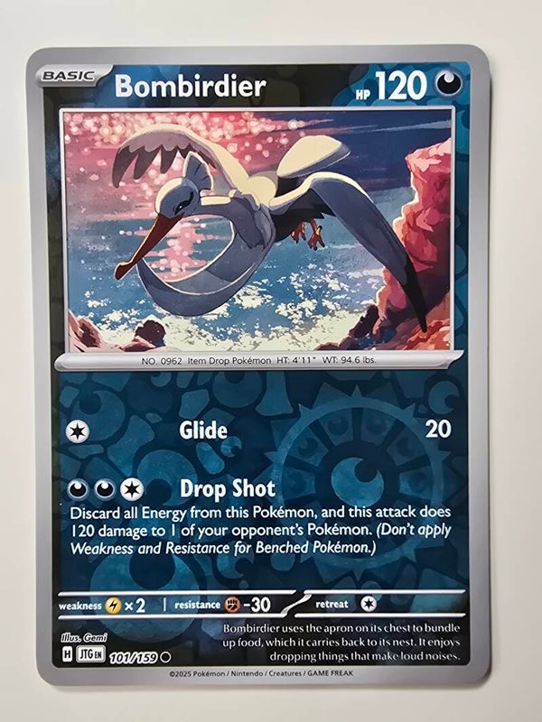 BOMBIRDIER (JOURNEY TOGETHER 101/159) (REVERSE HOLO) (TRADING CARD)