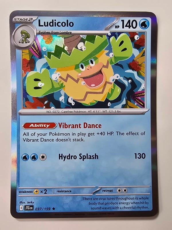 LUDICOLO (JOURNEY TOGETHER 037/159) (HOLO) (TRADING CARD)