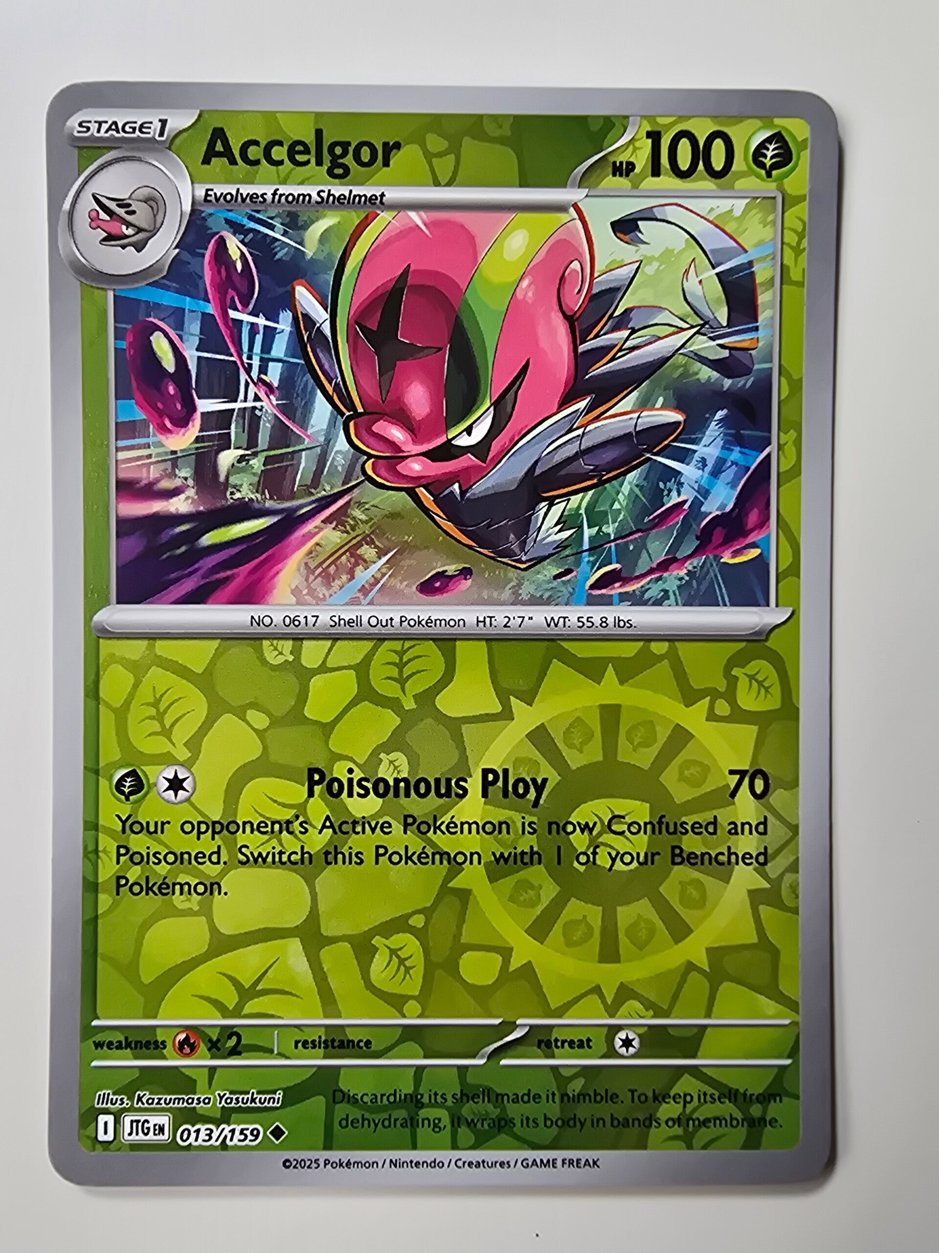 ACCELGOR (JOURNEY TOGETHER 013/159) (REVERSE HOLO) (TRADING CARD)