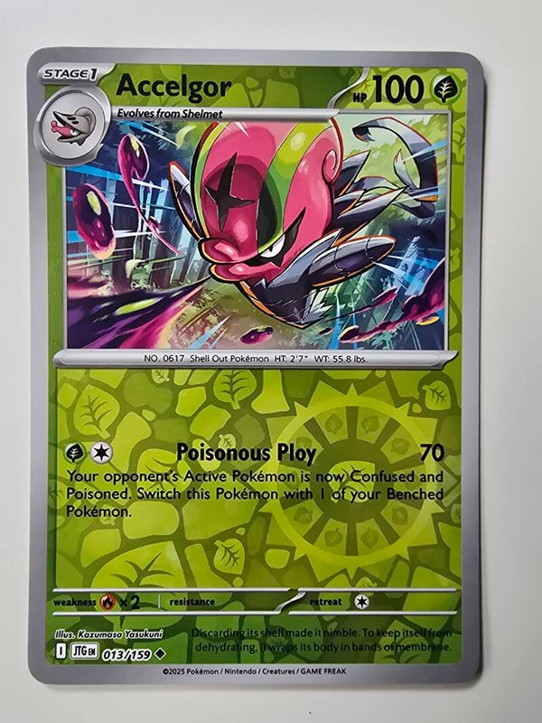 ACCELGOR (JOURNEY TOGETHER 013/159) (REVERSE HOLO) (TRADING CARD)