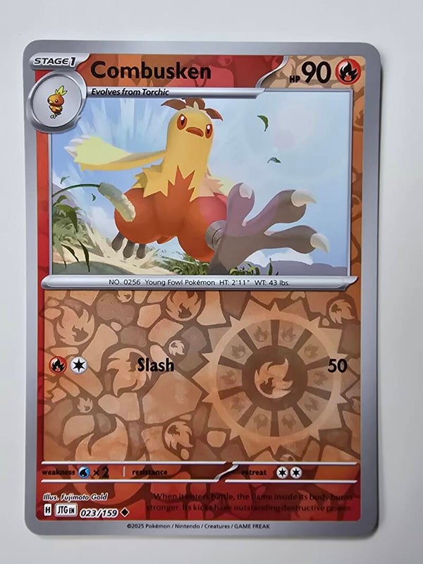 COMBUSKEN (JOURNEY TOGETHER 023/159) (REVERSE HOLO) (TRADING CARD)