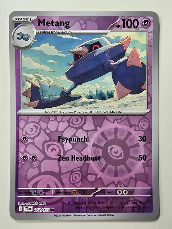 METANG (JOURNEY TOGETHER 062/159) (REVERSE HOLO) (TRADING CARD)