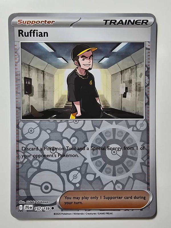 RUFFIAN (JOURNEY TOGETHER 157/159) (REVERSE HOLO) (TRADING CARD)