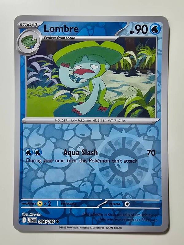 LOMBRE (JOURNEY TOGETHER 036/159) (REVERSE HOLO) (TRADING CARD)