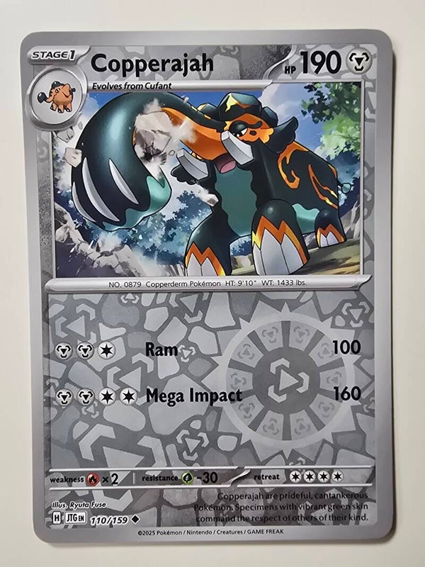 COPPERAJAH (JOURNEY TOGETHER 110/159) (REVERSE HOLO) (TRADING CARD)