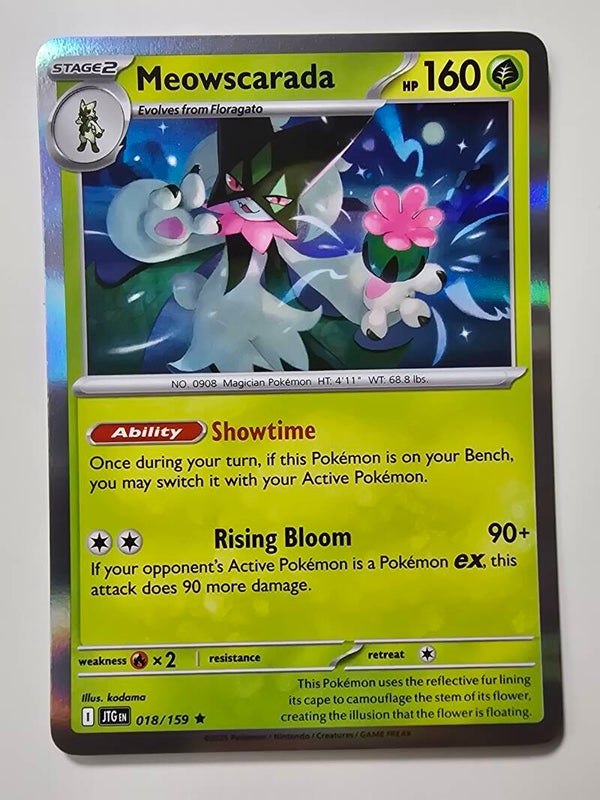 MEOWSCARADA (JOURNEY TOGETHER 018/159) (HOLO) (TRADING CARD)