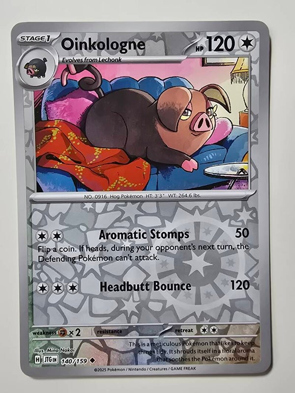 OINKOLOGNE (JOURNEY TOGETHER 140/159) (REVERSE HOLO) (TRADING CARD)