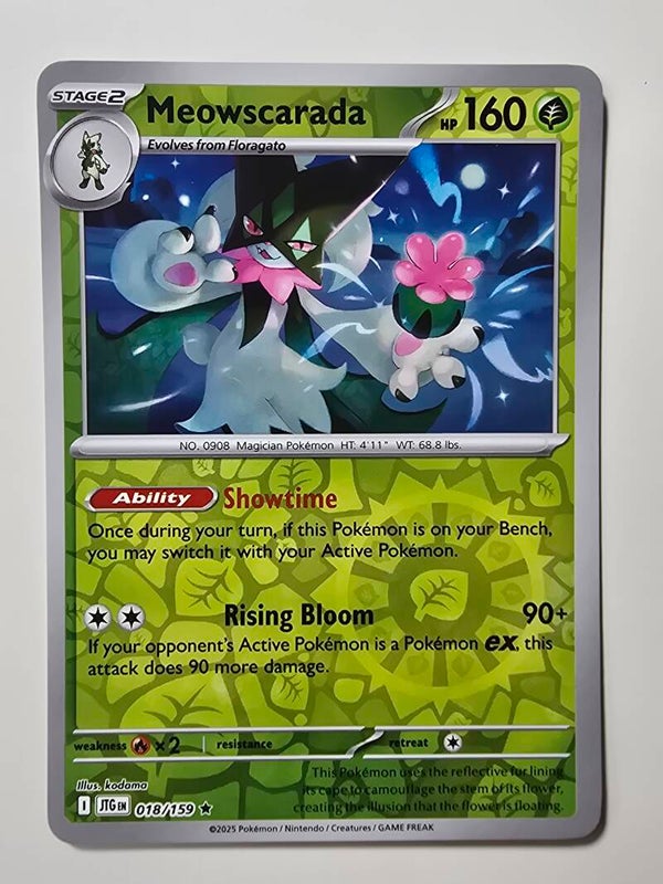 MEOWSCARADA (JOURNEY TOGETHER 018/159) (REVERSE HOLO) (TRADING CARD)