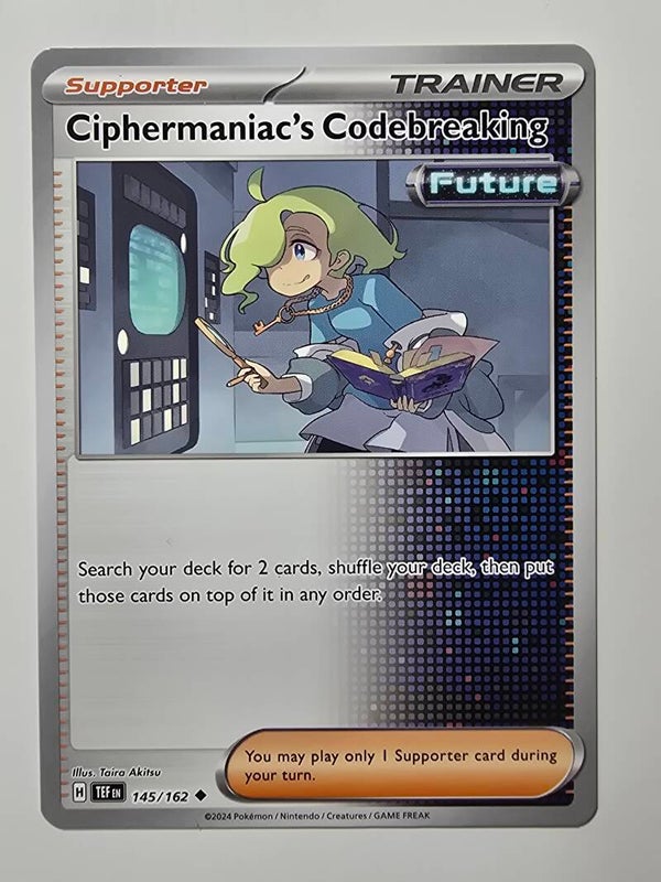 CIPHERMANIAC'S CODEBREAKING (TEMPORAL FORCES 145/162) (TRADING CARD)