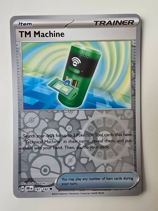 TM MACHINE (DESTINED RIVALS 181/182) (REVERSE HOLO) (TRADING CARD)