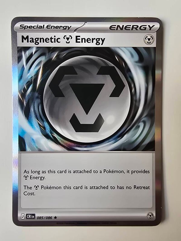 MAGNETIC METAL ENERGY (CHAOS RISING 085/086) (HOLO) (TRADING CARD)