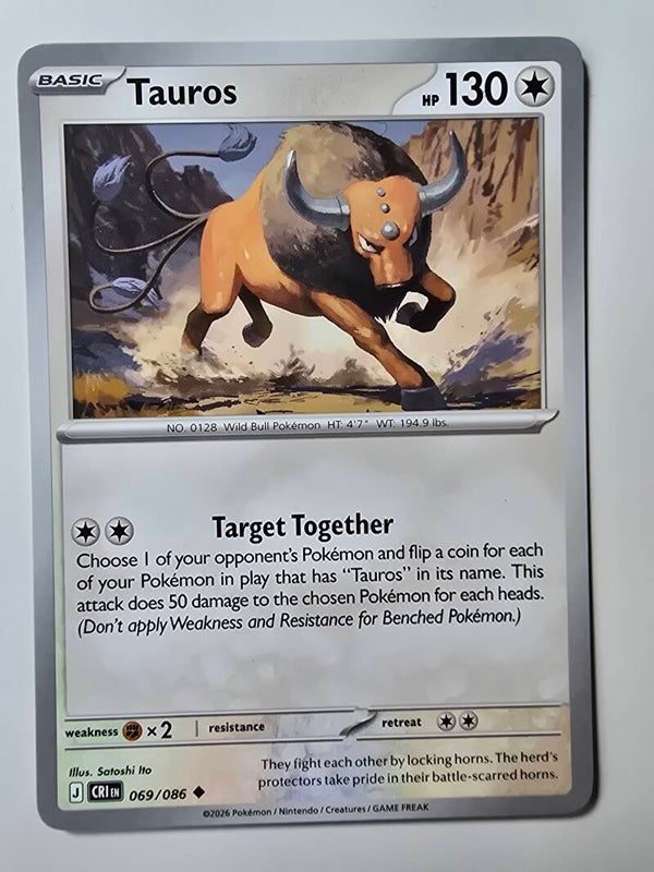 TAUROS (CHAOS RISING 069/086) (TRADING CARD)