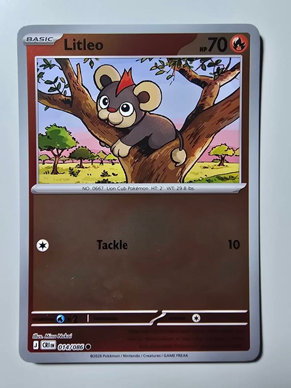 LITLEO (CHAOS RISING 014/086) (REVERSE HOLO) (TRADING CARD)