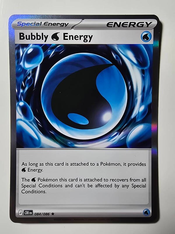 BUBBLY ENERGY (CHAOS RISING 084/086) (HOLO) (TRADING CARD)