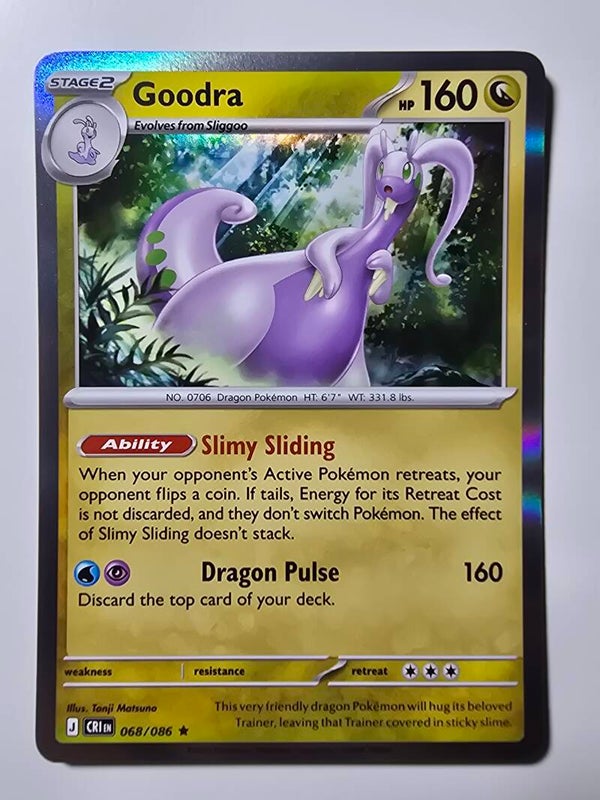GOODRA (CHAOS RISING 068/086) (HOLO) (TRADING CARD)