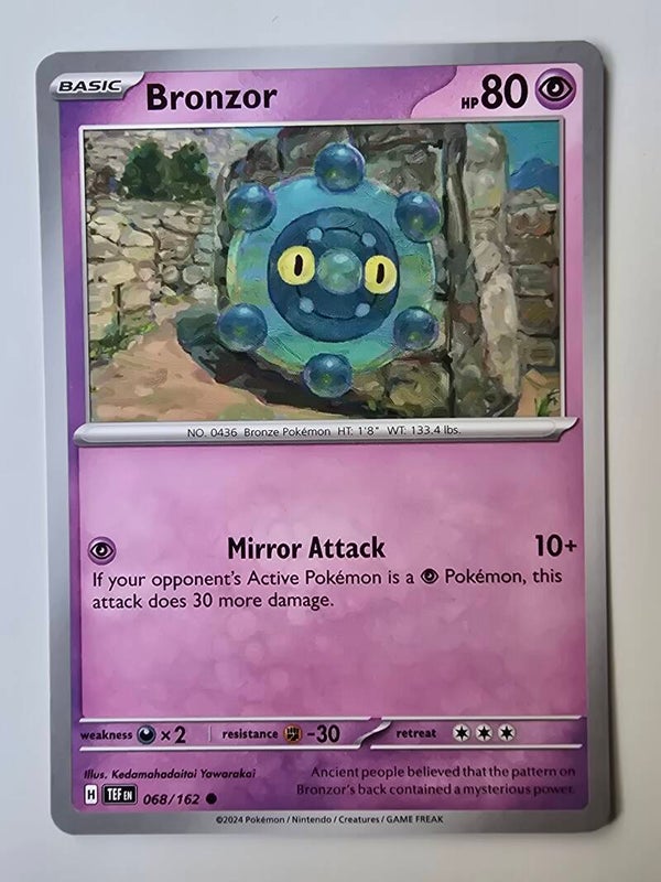 BRONZOR (TEMPORAL FORCES 068/162) (TRADING CARD)