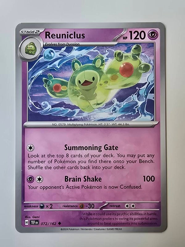 REUNICLUS (TEMPORAL FORCES 072/162) (TRADING CARD)