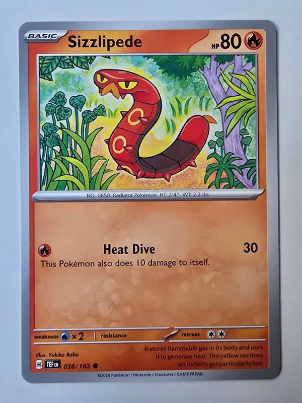 SIZZLIPEDE (TEMPORAL FORCES 036/162) (TRADING CARD)