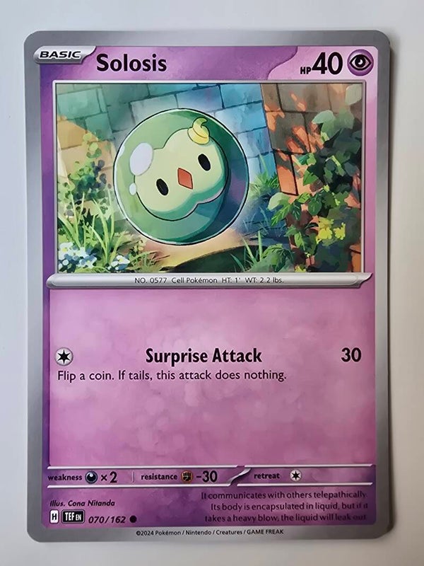 SOLOSIS (TEMPORAL FORCES 070/162) (TRADING CARD)