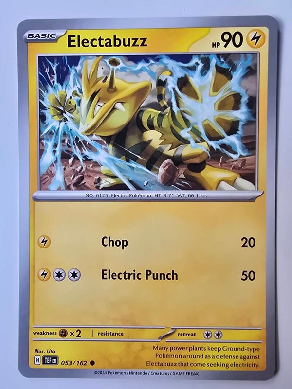 ELECTABUZZ (TEMPORAL FORCES 053/162) (TRADING CARD)