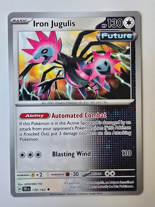 IRON JUGULIS (TEMPORAL FORCES 139/162) (TRADING CARD)