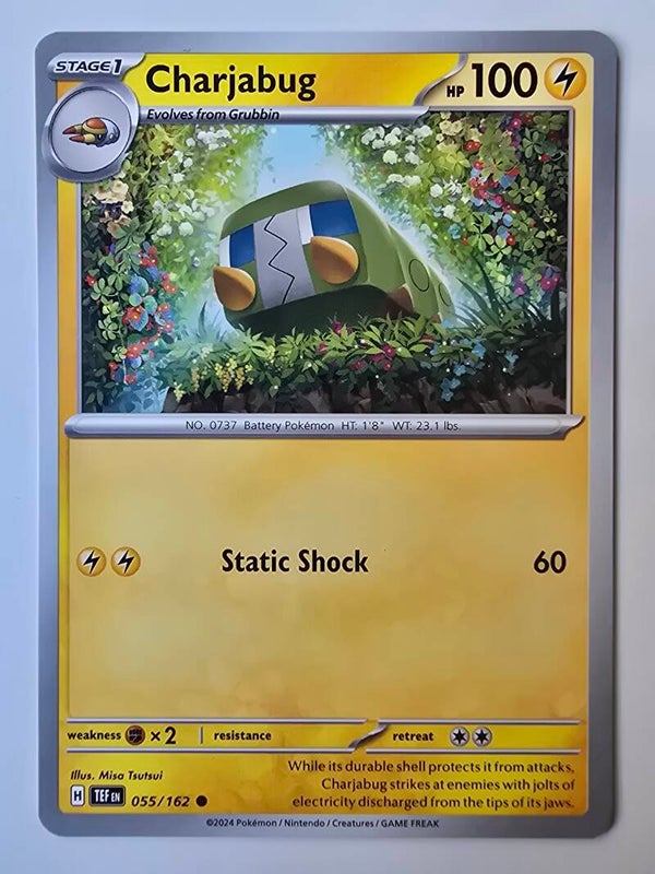CHARJABUG (TEMPORAL FORCES 055/162) (TRADING CARD)