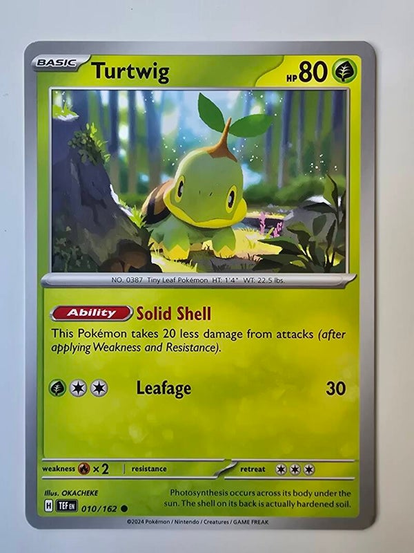 TURTWIG (TEMPORAL FORCES 010/162) (TRADING CARD)
