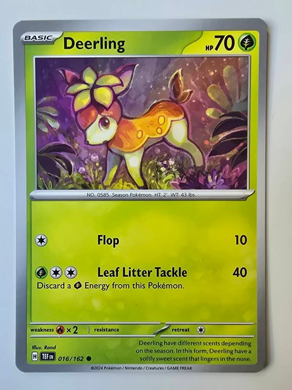 DEERLING (TEMPORAL FORCES 016/162) (TRADING CARD)