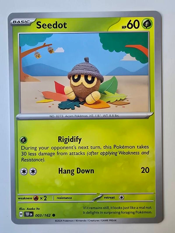 SEEDOT (TEMPORAL FORCES 003/162) (TRADING CARD)