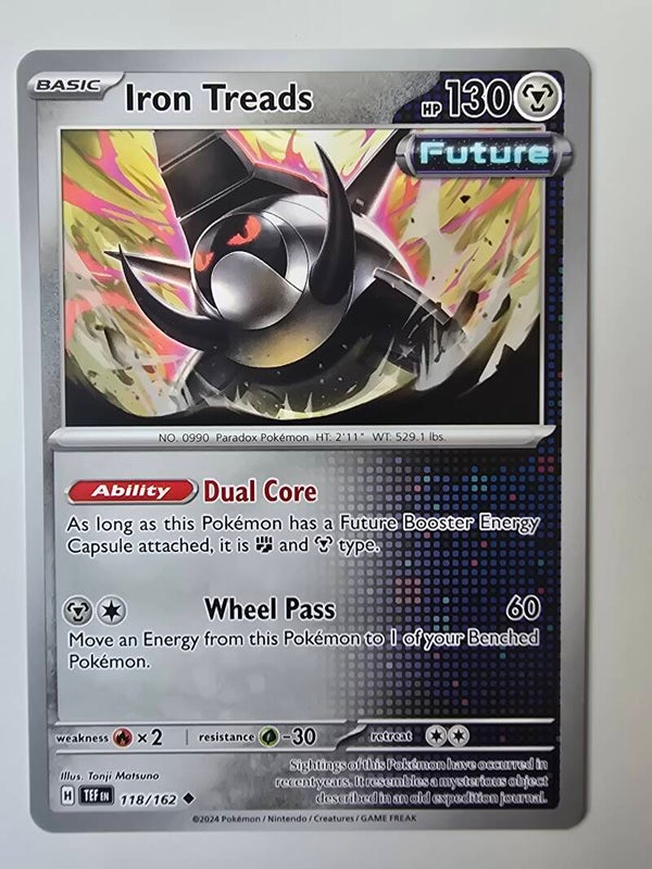 IRON TREADS (TEMPORAL FORCES 118/162) (TRADING CARD)