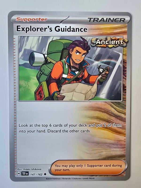 EXPLORER'S GUIDANCE (TEMPORAL FORCES 147/162) (TRADING CARD)