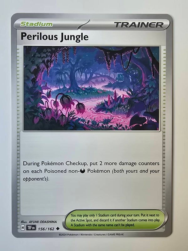 PERILOUS JUNGLE (TEMPORAL FORCES 156/162) (TRADING CARD)