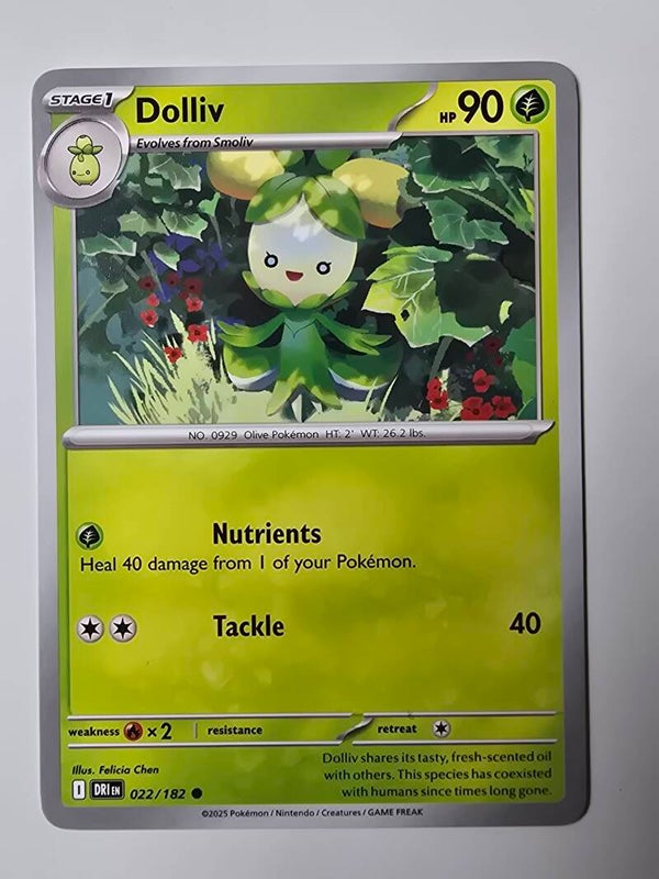 DOLLIV (DESTINED RIVALS 022/182) (TRADING CARD)