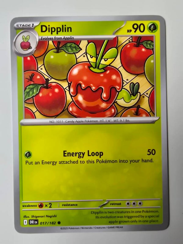 DIPPLIN (DESTINED RIVALS 017/182) (TRADING CARD)