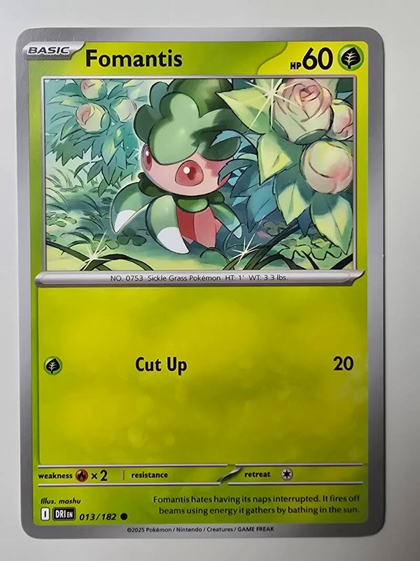 FOMANTIS (DESTINED RIVALS 013/182) (TRADING CARD)