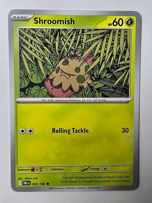 SHROOMISH (DESTINED RIVALS 005/182) (TRADING CARD)