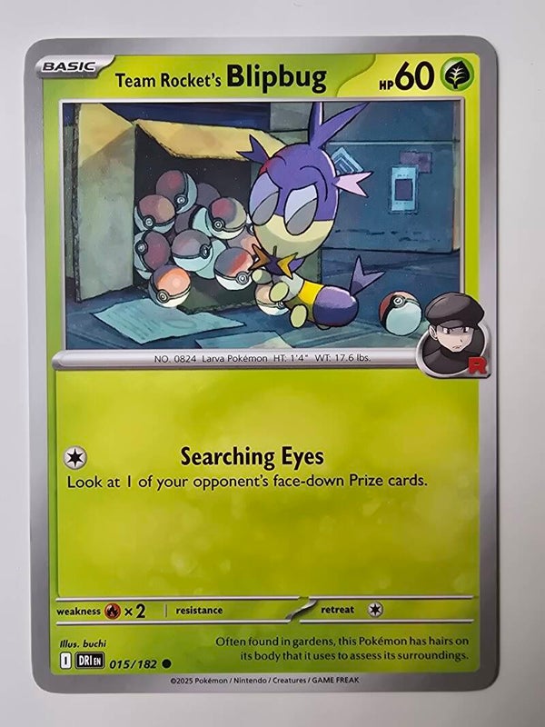 TEAM ROCKET'S BLIPBUG (DESTINED RIVALS 015/182) (TRADING CARD)